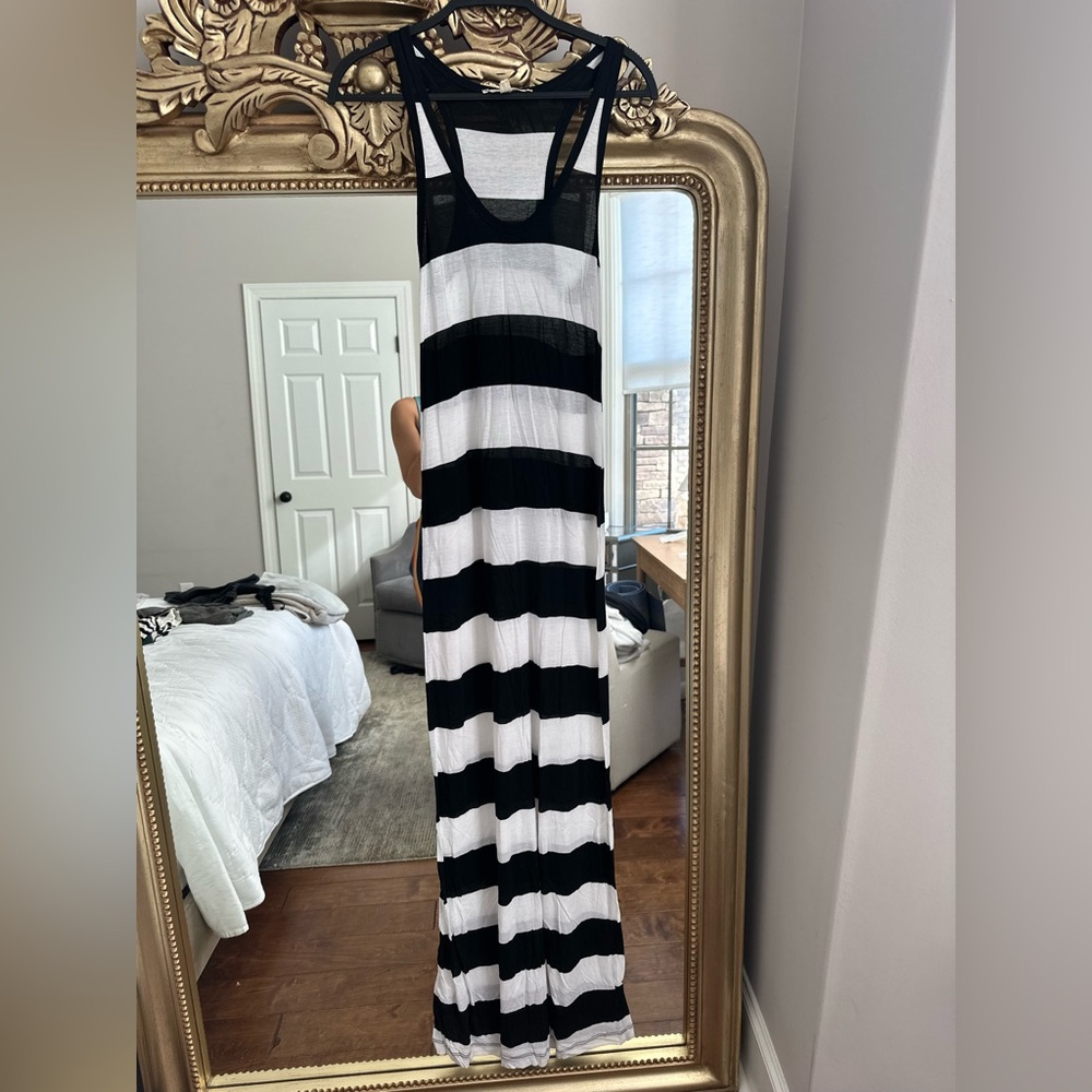 Joie black maxi dress